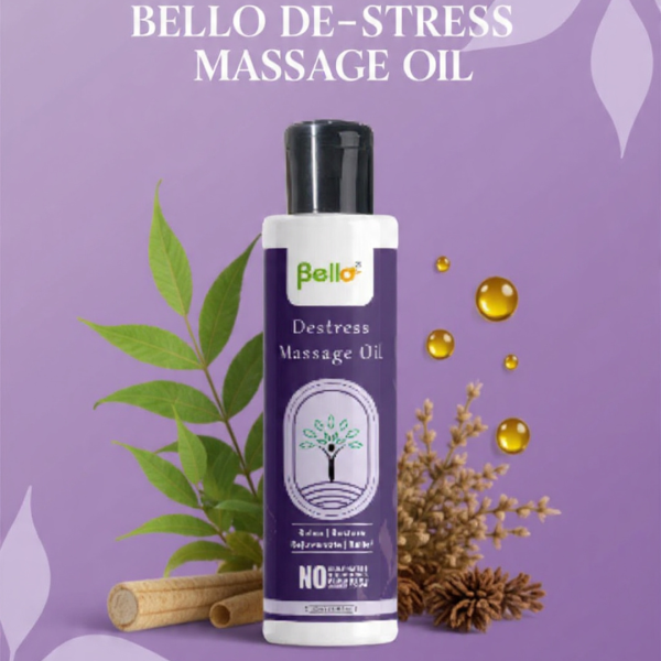 Bello De Stress Massage Oil